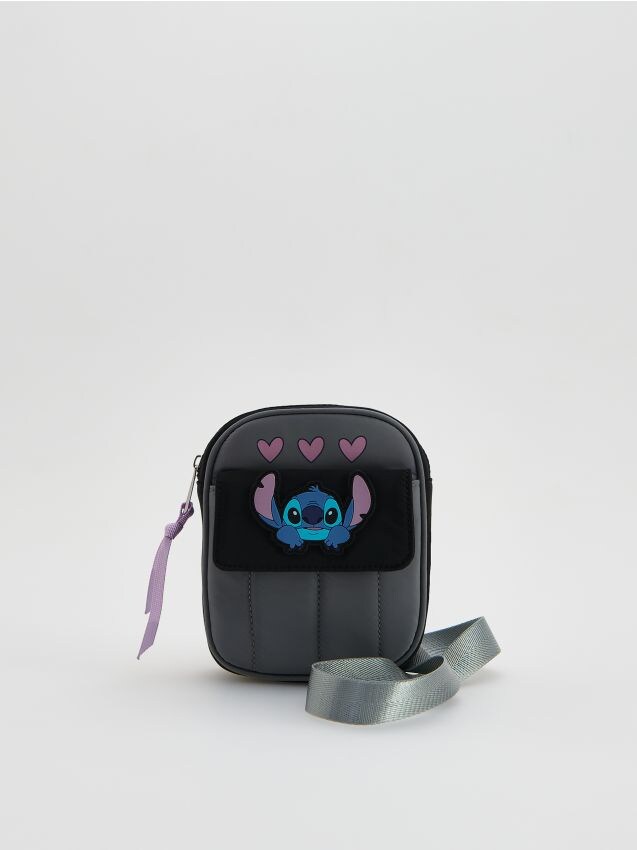 Reserved - Saszetka Lilo i Stitch - ciemnoszary