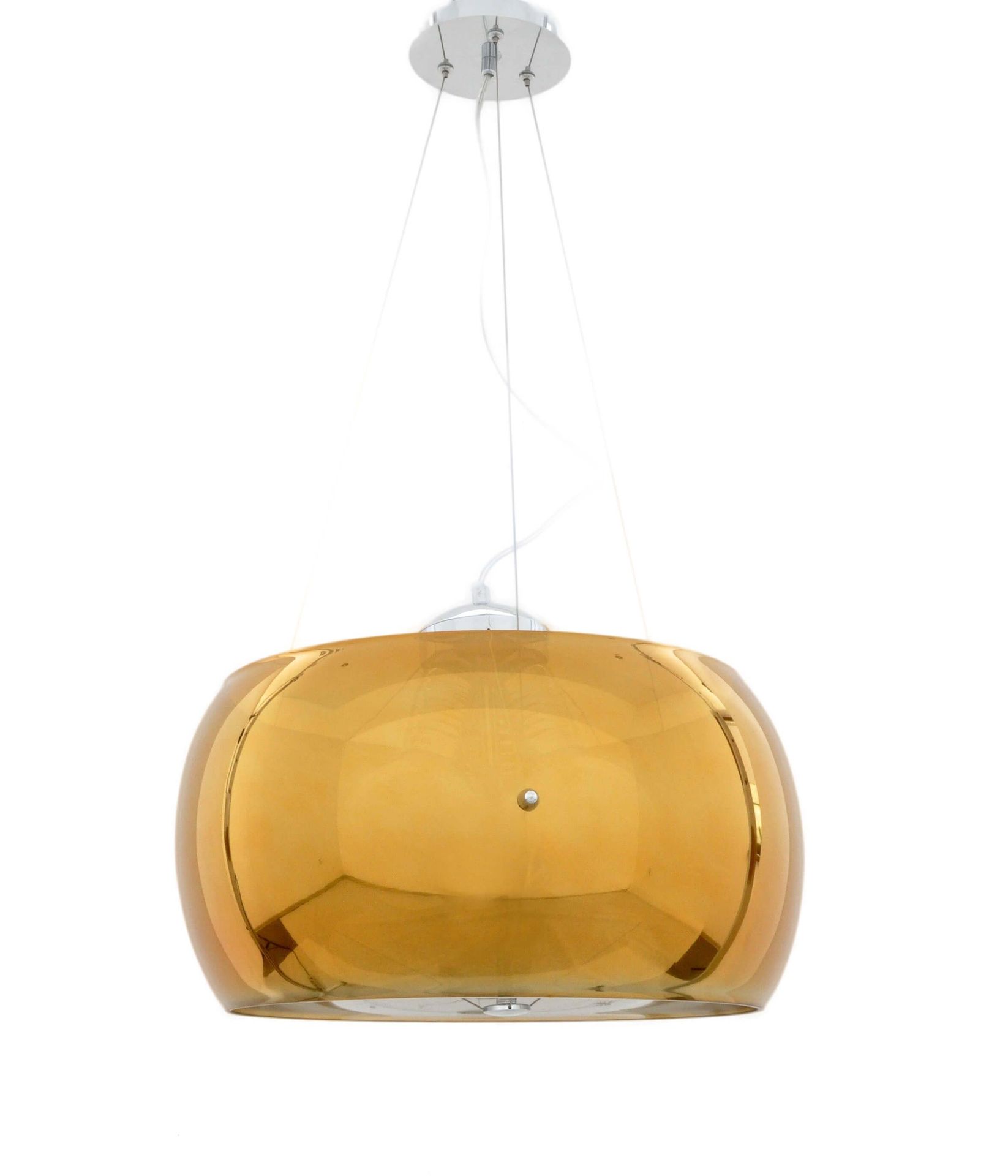 NOWOCZESNA LAMPA WISZĄCA ZŁOTA STILIO D40