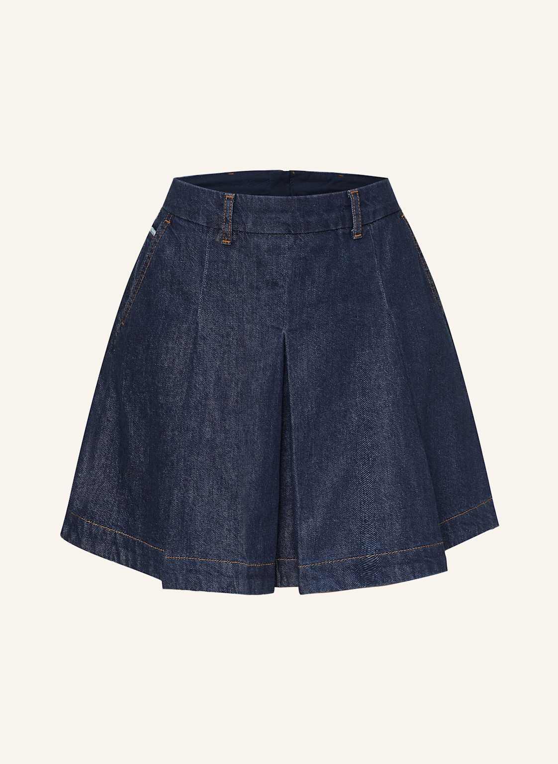 Marc O'polo Denim Plisowana Spódnica blau