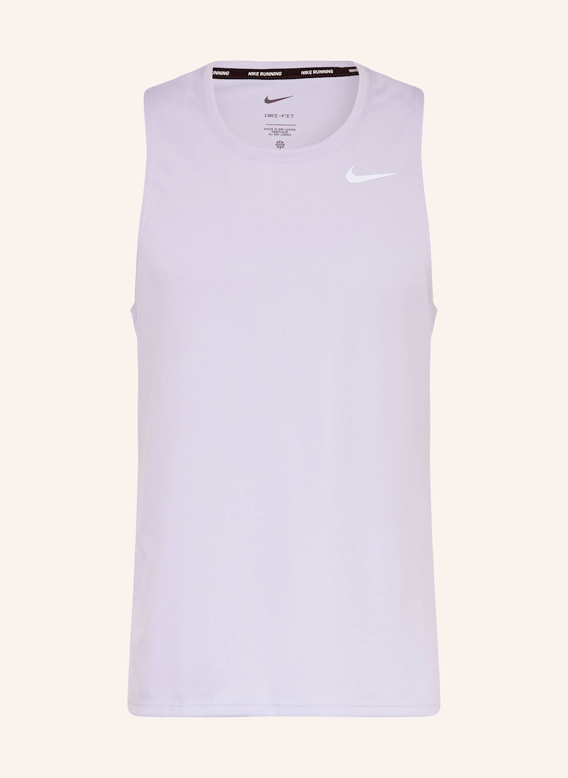 Nike Top Do Biegania Miler blau