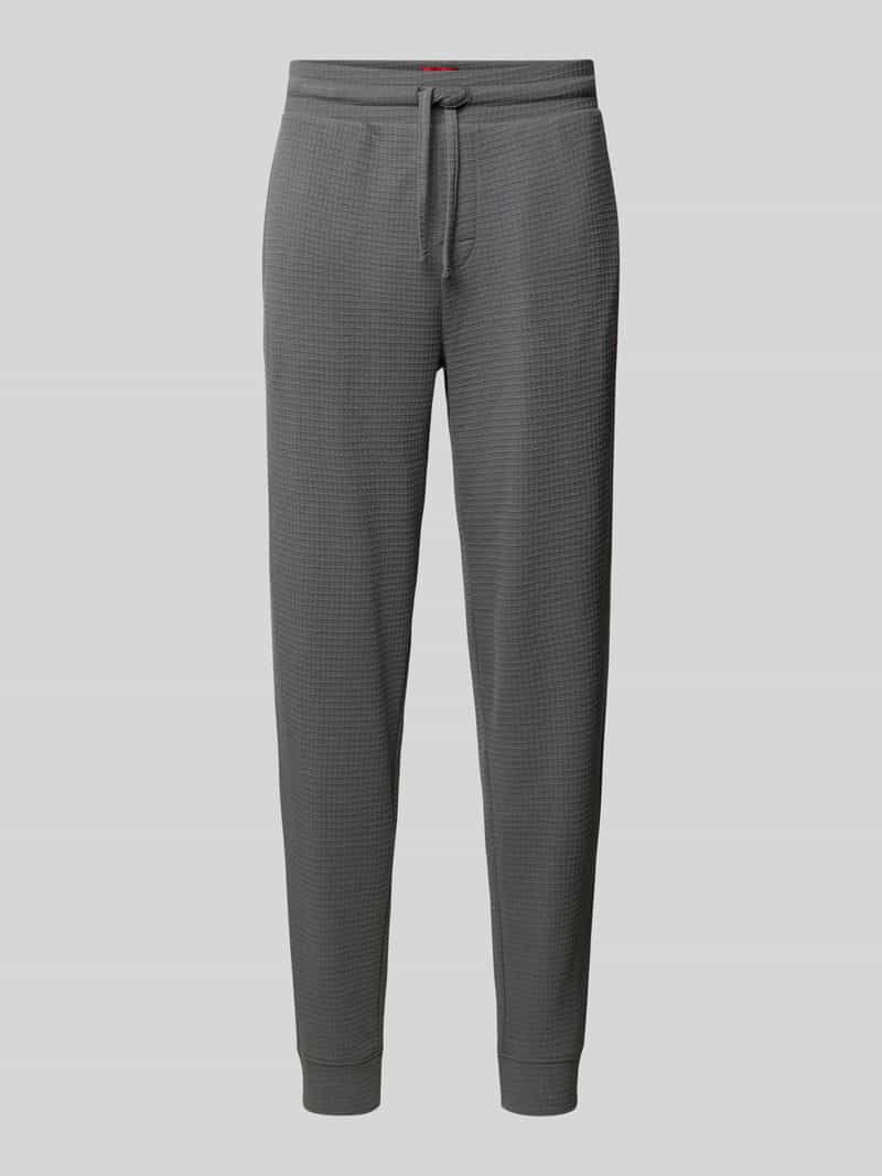 Spodnie dresowe o kroju regular fit z mieszanki bawełny model ‘AUSTIN PANTS’