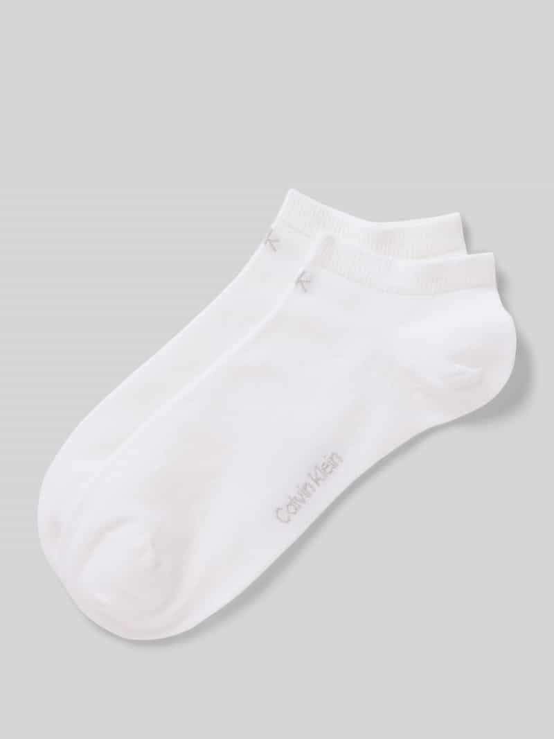 Krótkie skarpety z detalem z logo w zestawie 3 szt.