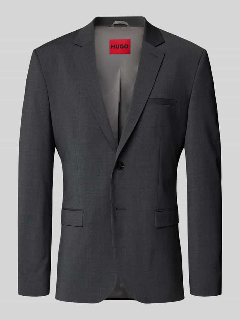 Marynarka do garnituru o kroju slim fit z mieszanki wełny model ‘ARTI’