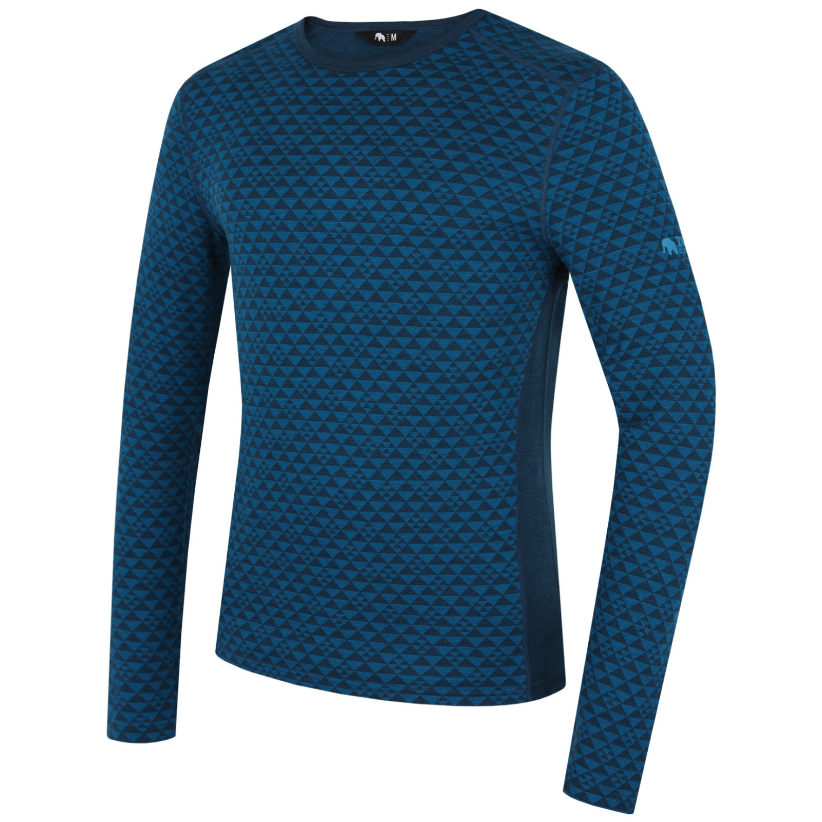 Męska koszulka Zulu Merino 240 Long Rozmiar: XL / Kolor: niebieski