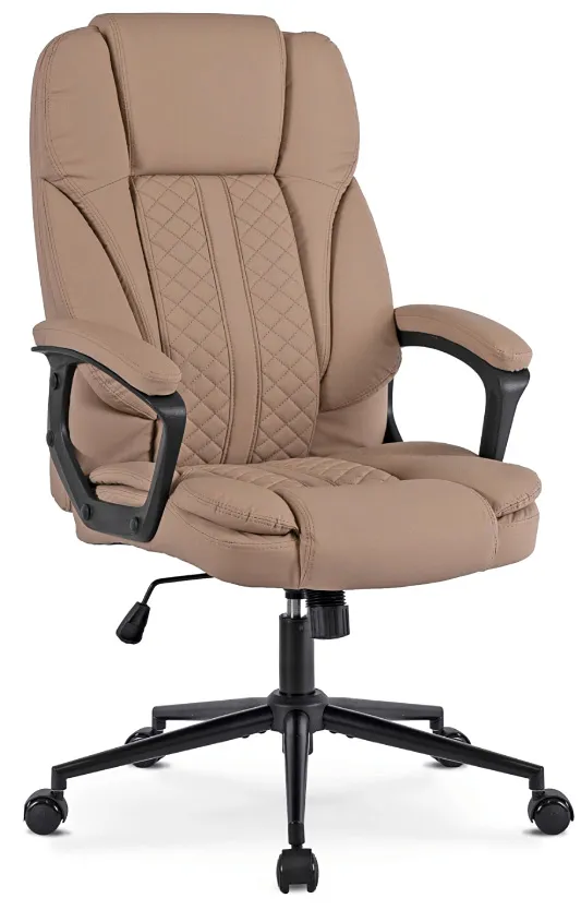 EDINOS Beżowy fotel obrotowy H2-S02