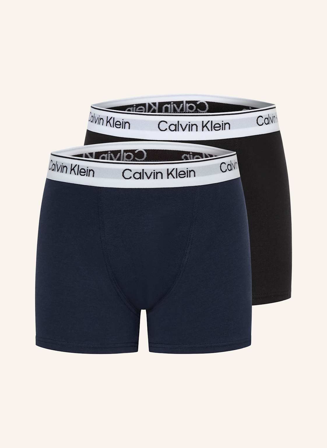 Calvin Klein Bokserki Icon Cotton Stretch, 2 Szt. schwarz