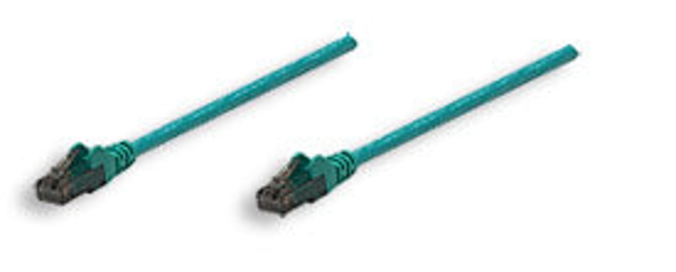 Intellinet 0.3m UTP Cat.6 kabel sieciowy Zielony 0,3 m Cat6 344845