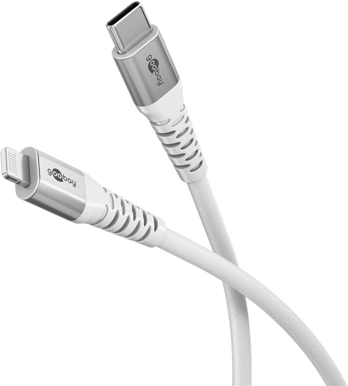 Goobay 74521 kabel Lightning 3 m Biały