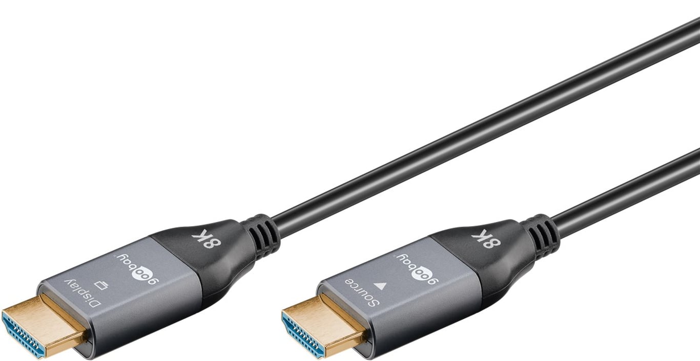 Goobay 76278 kabel HDMI 50 m HDMI Typu A (Standard) Czarny