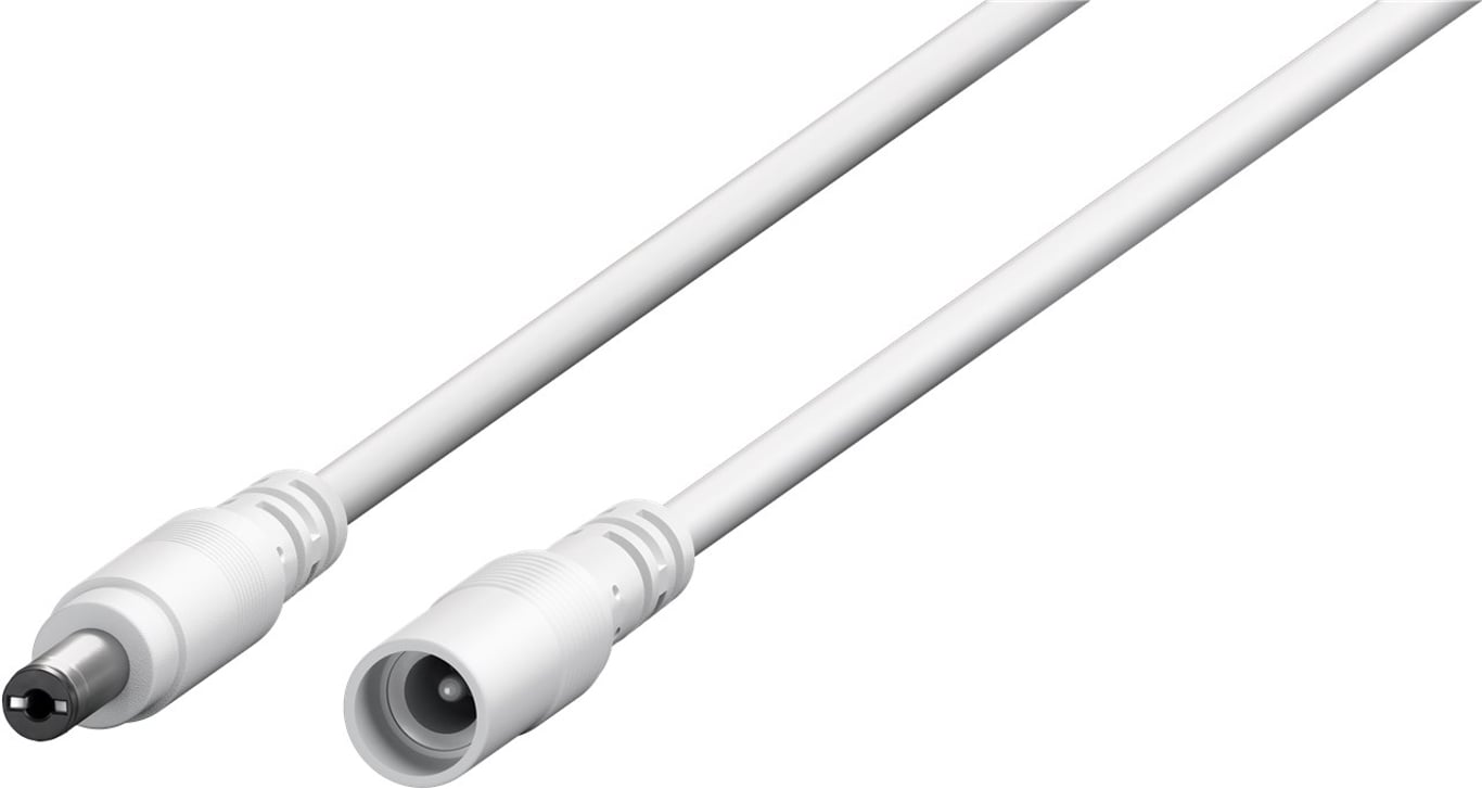 Goobay 76675 kabel zasilające Biały 3 m DC