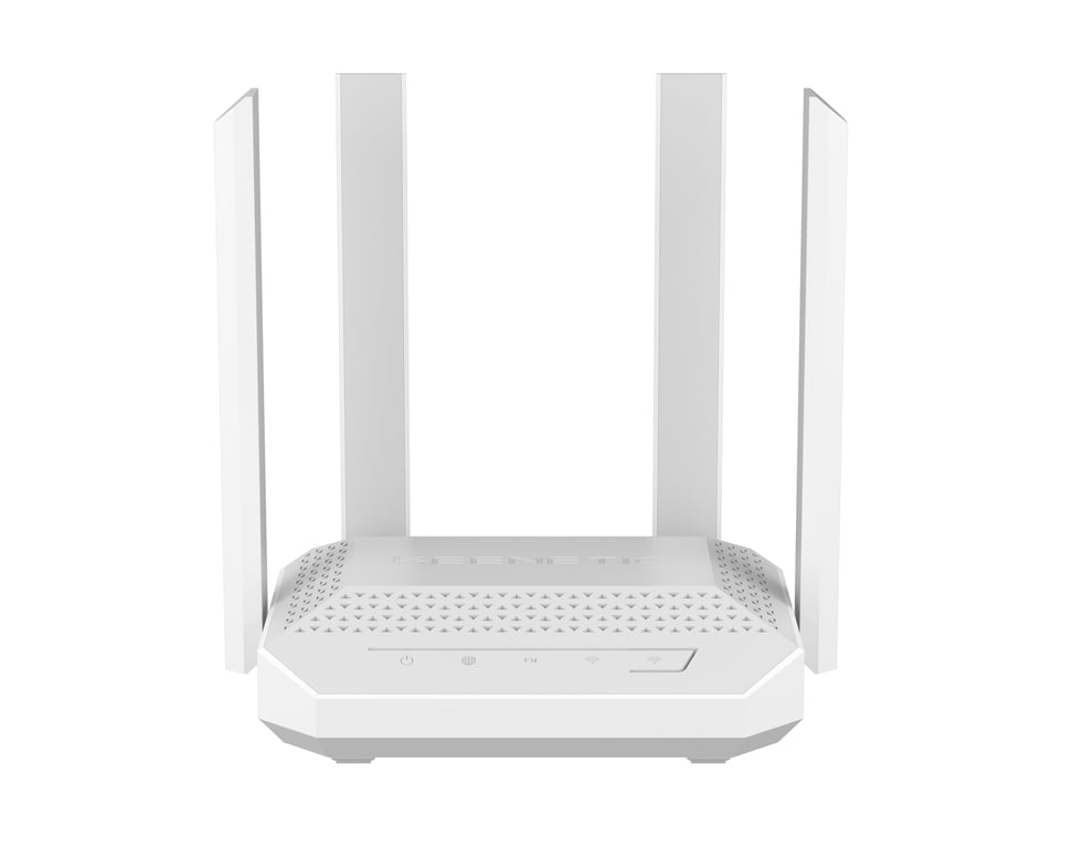 Keenetic Challenger Router/wzmacniacz sygnału Mesh Wi-Fi 6 AX3000 Multi-Gigabit z dwoma złączami Gigabit Ethernet 2.5 KN-3910-01-EU