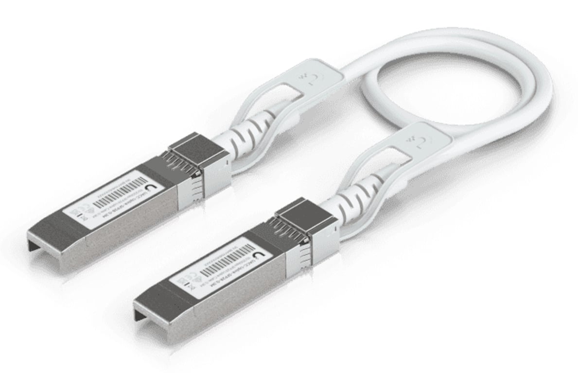 Ubiquiti UACC-Uplink-SFP28-0.3M kabel InfiniBand / światłowodowy 0,3 m Biały