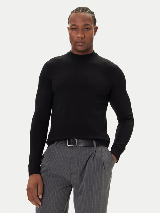 JOOP! Sweter 17 JK-07Davide 30032606 Czarny Modern Fit