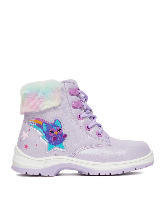 FURBY Trzewiki CEO-CP23-AW25-131FUR Fioletowy