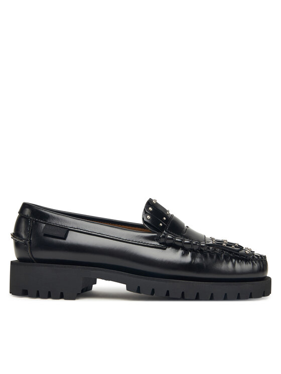 Weekend Max Mara Loafersy Weekendanlug 2525526015670 Czarny