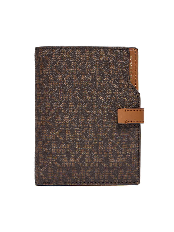 MICHAEL Michael Kors Etui na dokumenty 32F5GJ6T1B Brązowy
