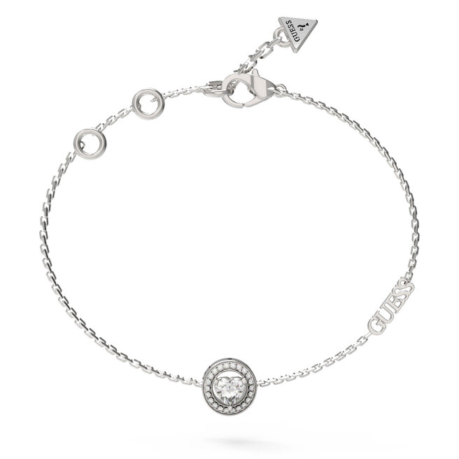 Bransoletka Guess JUBB04 668JW Srebrny