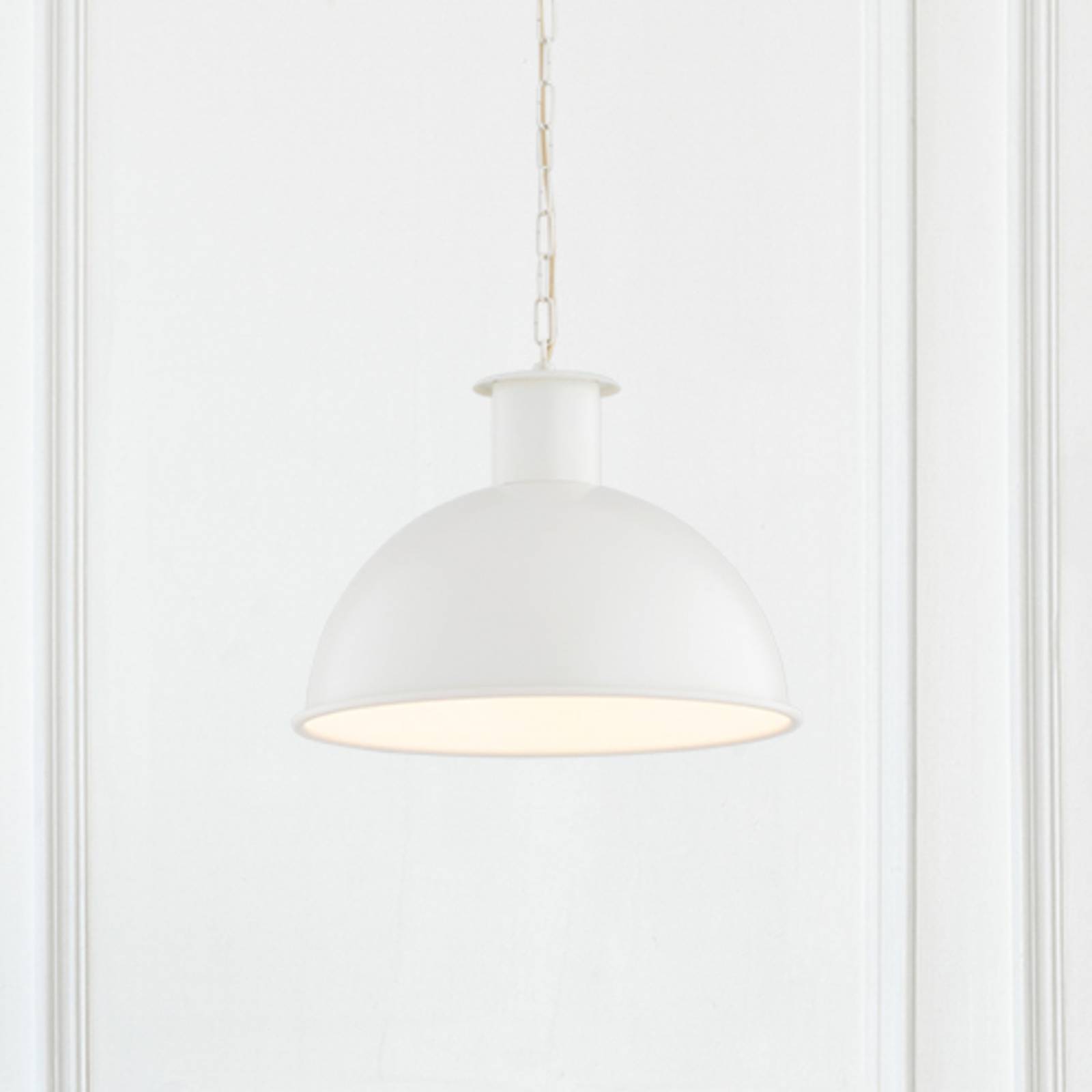 Argon Lampa wisząca Emoti, możliwość ściemniania, kremowy / amber, salon / jadalnia, metal, industrialny