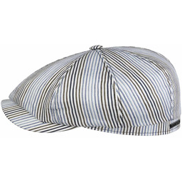 Kaszkiet Hatteras Fresh Stripes by Stetson, biało-niebieski, M (56-57 cm)