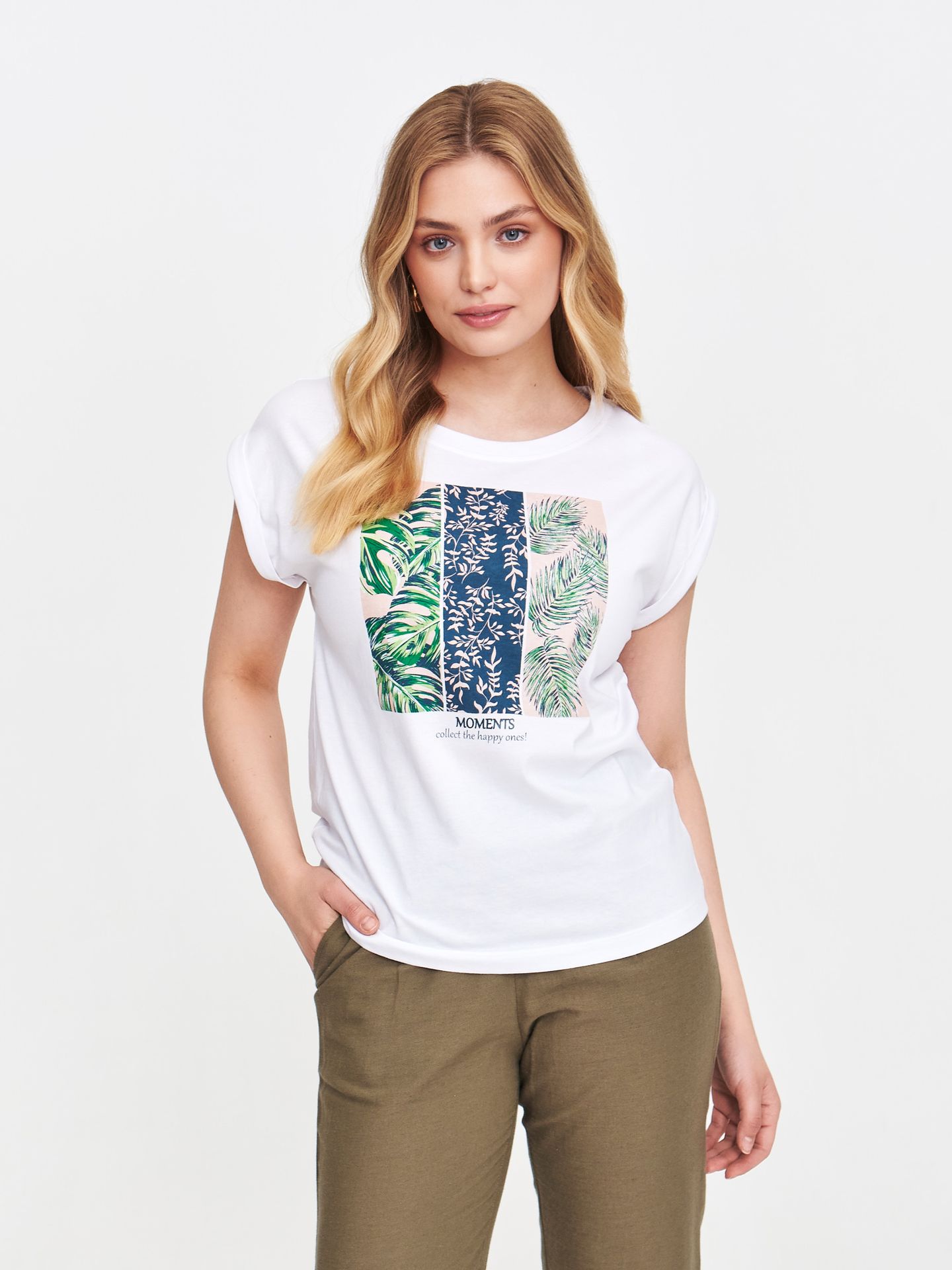 T-shirt z ciekawym nadrukiem