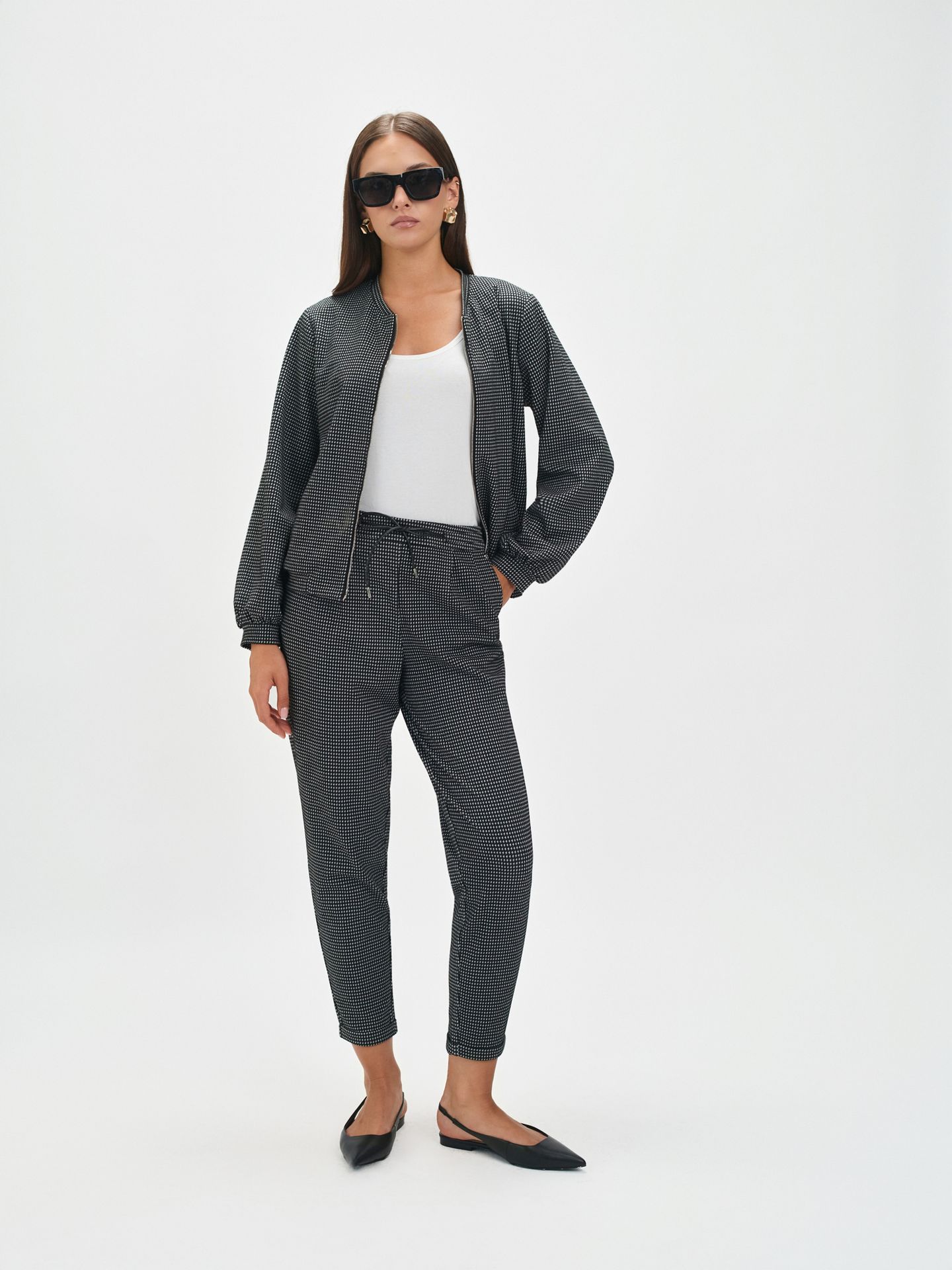 Spodnie z wzorem jogger