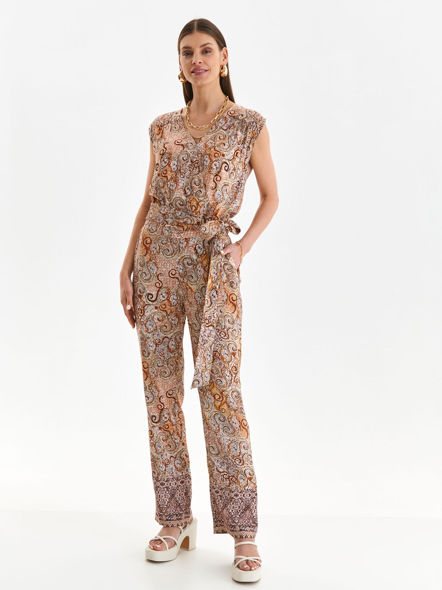 Spodnie damskie granatowe - SSP4115GR spodnie długie - TOP SECRET - Odzieżowy sklep internetowy TOP SECRET