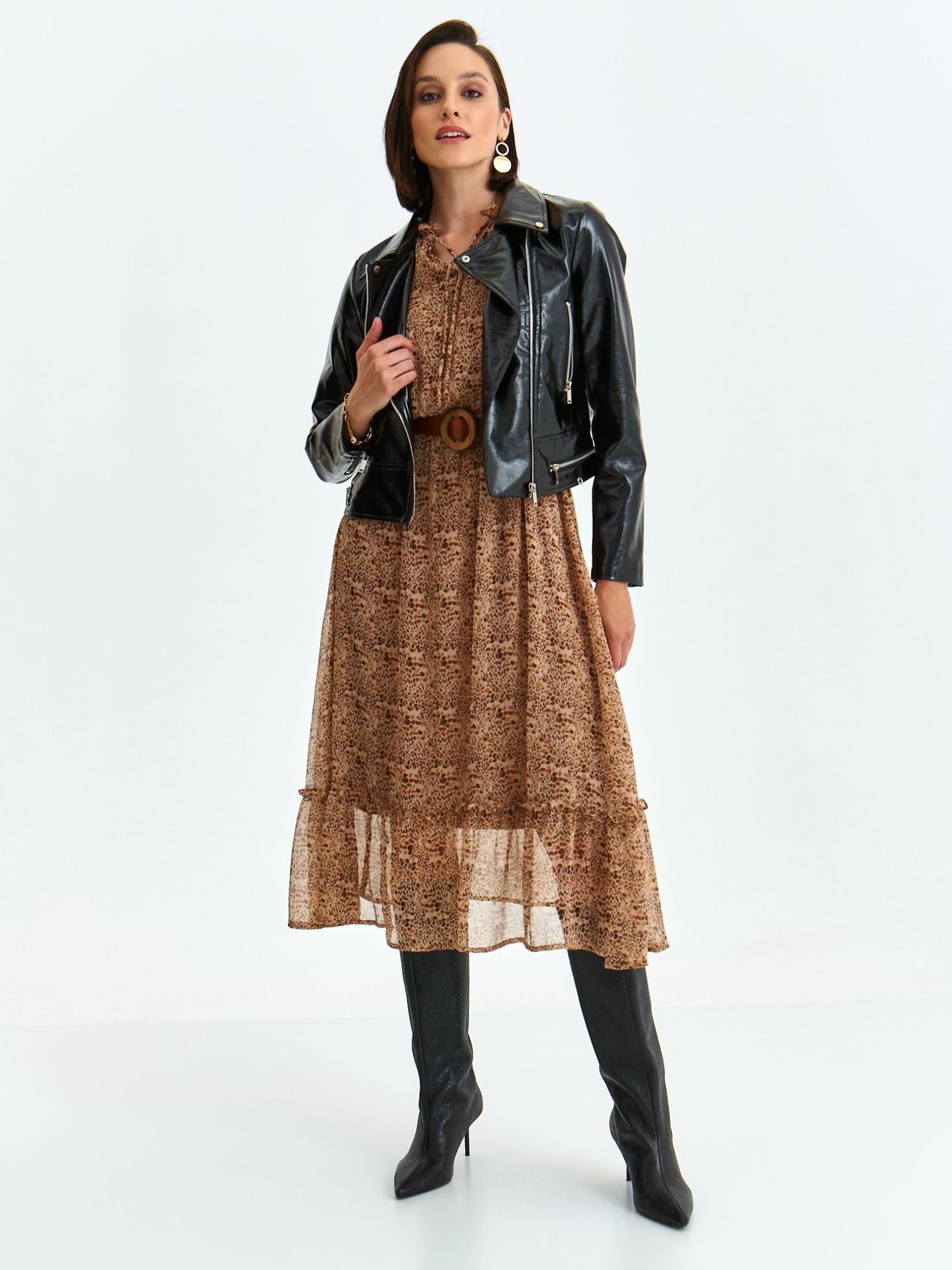 Kurtka damska luźna czarna - SKU1388CA kurtka krótka - TOP SECRET - Odzieżowy sklep internetowy TOP SECRET