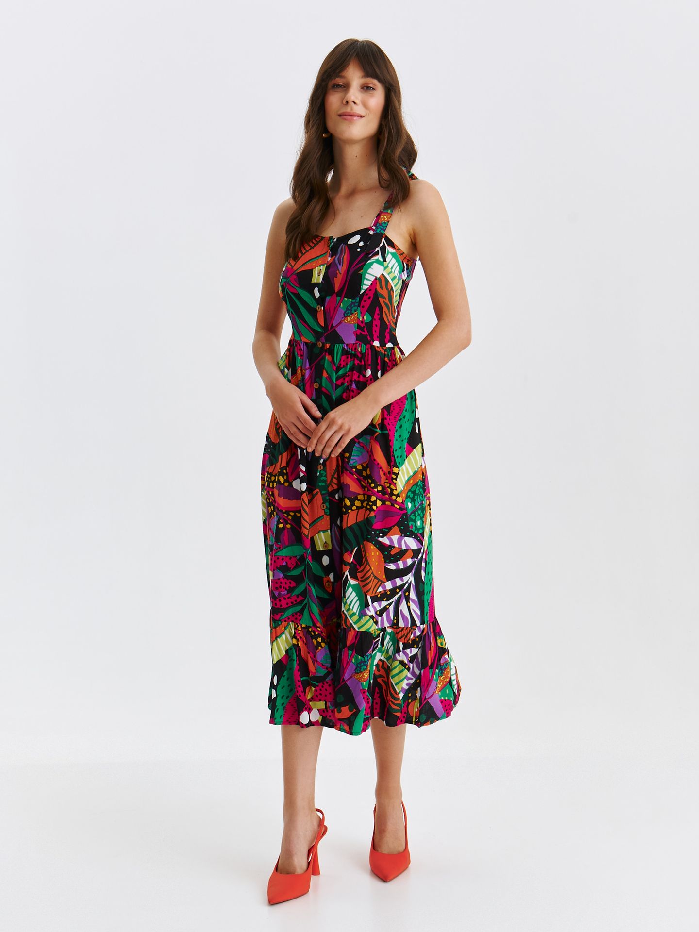 Sukienka damska czarna - SSU4693CA sukienka - TOP SECRET - Odzieżowy sklep internetowy TOP SECRET