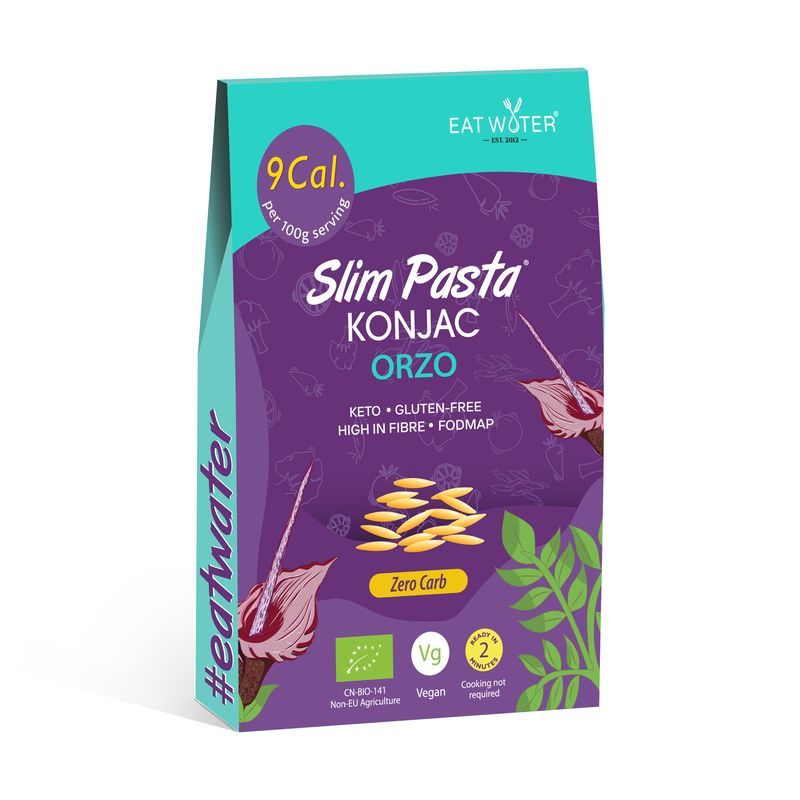 Slim Makaron (konjac) w kształcie orzo 200 g Bio - makaron