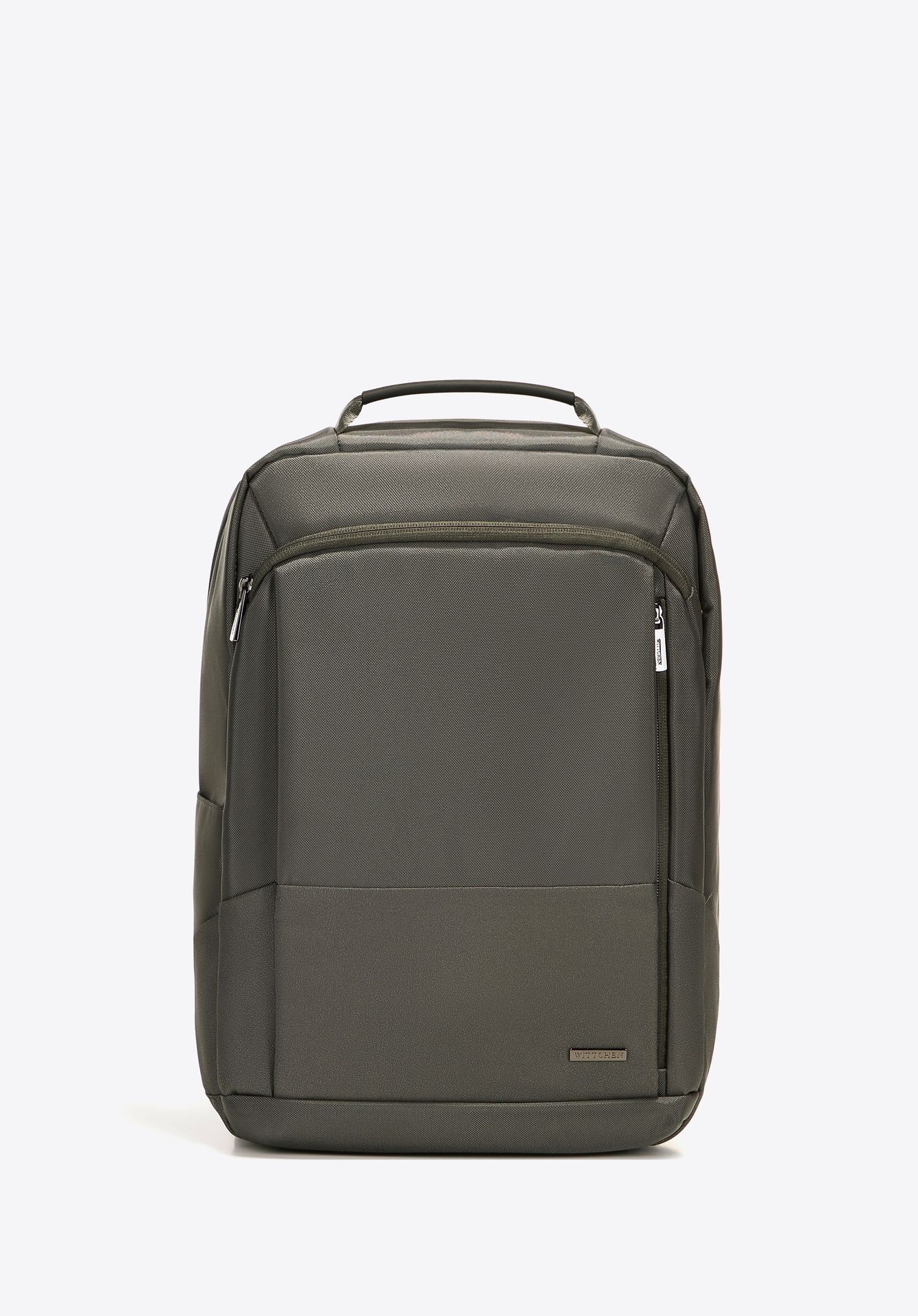 Męski plecak na laptopa 15,6” do samolotu szary