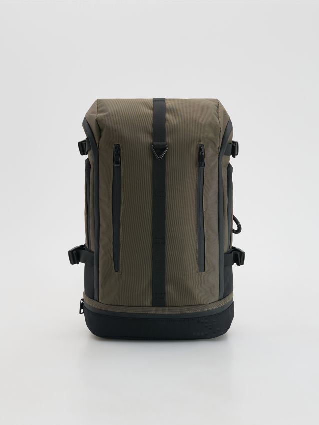 Reserved - Wodoodporny plecak - jasny zielony