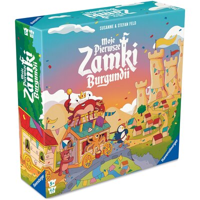 Gra planszowa RAVENSBURGER Moje Pierwsze Zamki Burgundii 24900