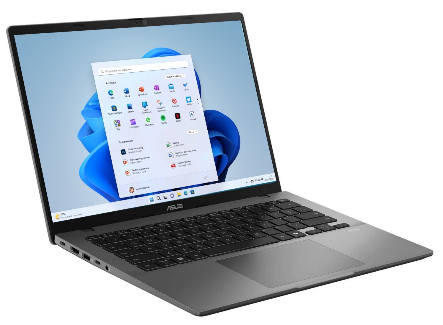 ASUS Vivobook S14 M3407HA-LY004W - Ryzen 5-220 14'' 16GB 512GB W11H Szary 90NB16E1-M002A0