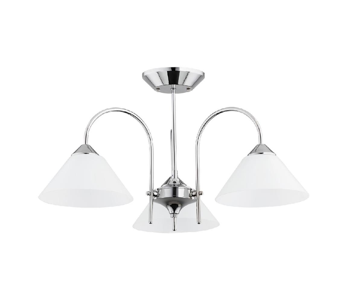 Przysufitowy żyrandol TAPER 3xE27/15W/230V błyszczący chrom