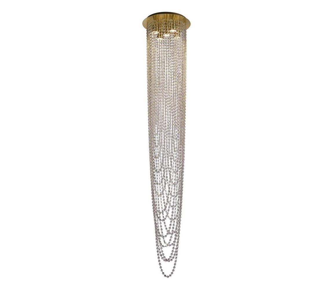 Searchlight 10883-5SB - Przysufitowy żyrandol SWOOP 5xGU10/50W/230V