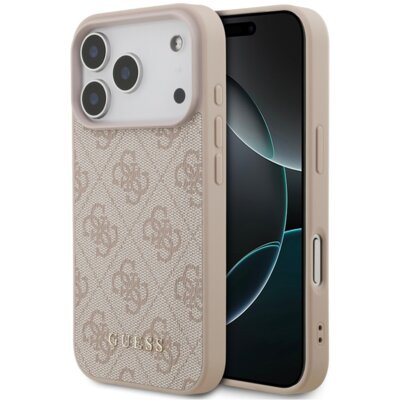 Etui GUESS 4G Classic do Apple iPhone 17 Pro Różowy
