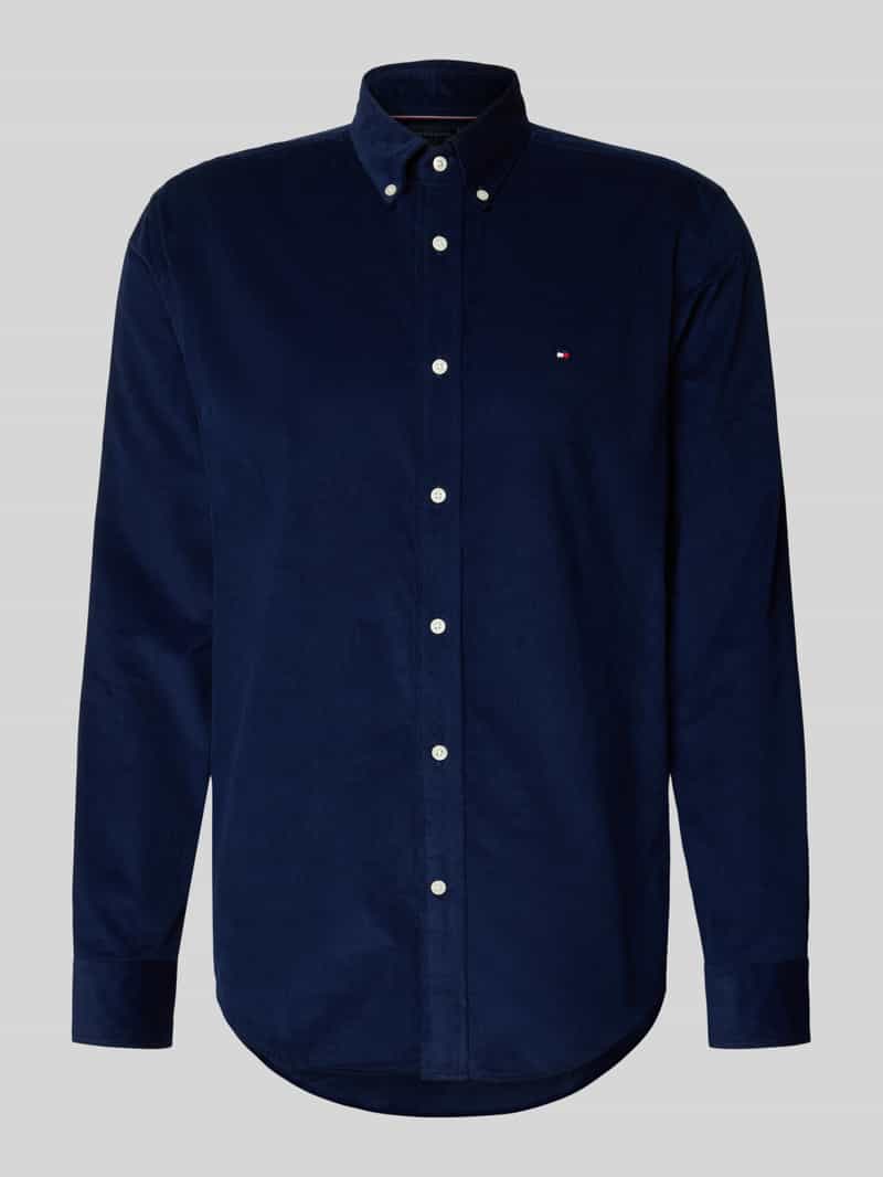 Koszula sztruksowa o kroju regular fit z czystej bawełny