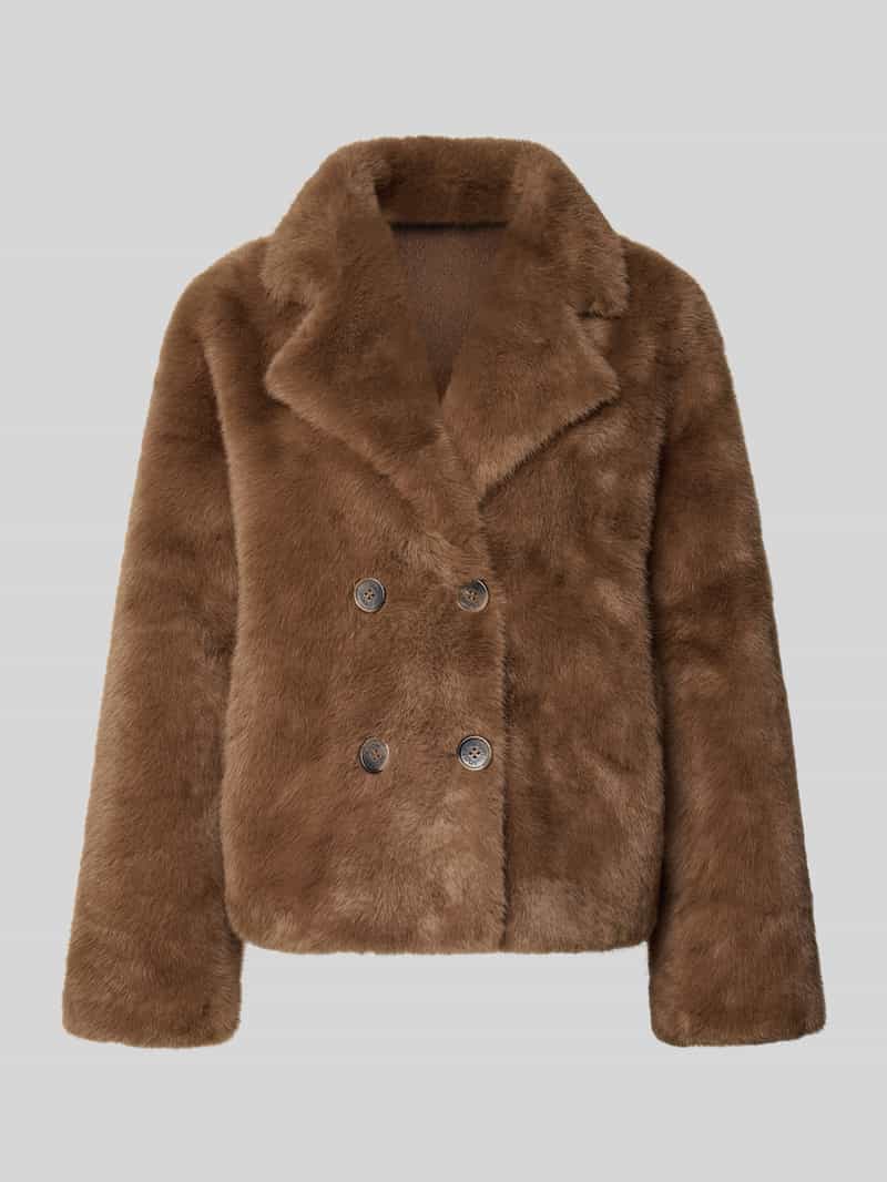 Kurtka ze sztucznym futrem model ‘ORSINA’