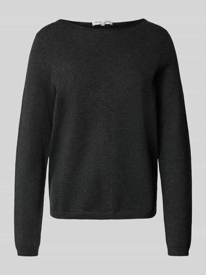 Sweter o kroju regular fit z dzianiny z dodatkiem żywej wełny