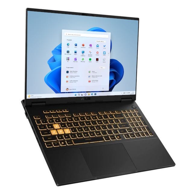 ASUS TUF Gaming F16 FX608JH-I5165W - i5-13450HX 16'' 2,5k 165Hz 64GB 1TB + 2TB Win11H RTX5050 90NR0MH1-M000Y0|1020M264