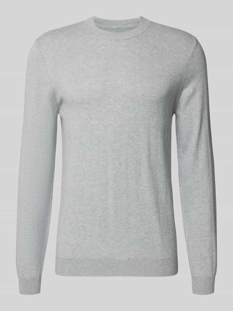 Sweter z dzianiny z domieszką kaszmiru