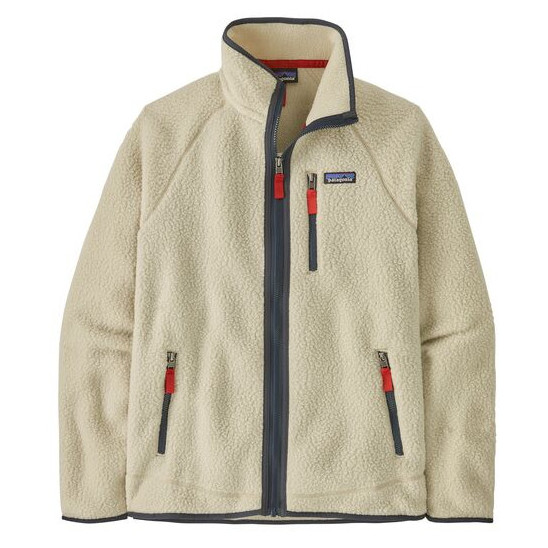 Męska bluza Patagonia M's Retro Pile Jkt Rozmiar: M / Kolor: beżowy/biały