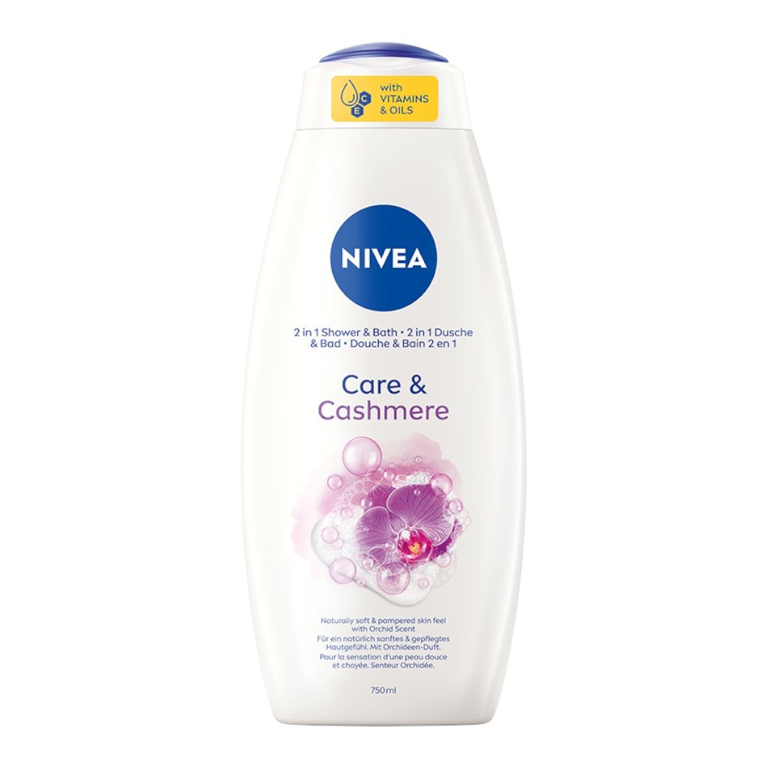Care & Cashmere żel pod prysznic i płyn do kąpieli 2w1 750ml