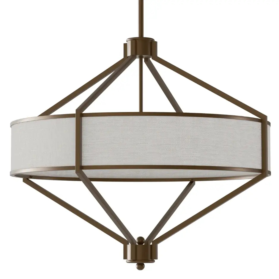 Minimalistyczna lampa wisząca Zundo Chocco 60 OR85846 brązowy