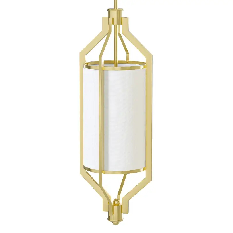 Pojedyncza wisząca lampa do sypialni Zundo Old Gold 20 OR85860 złota