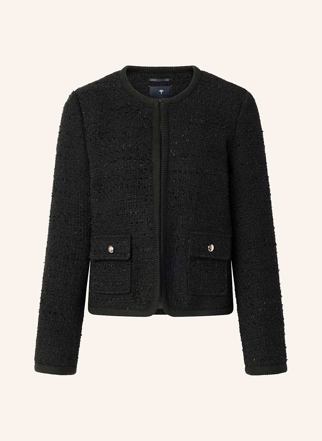 Joop! Żakiet Pudełkowy Z Bouclé schwarz