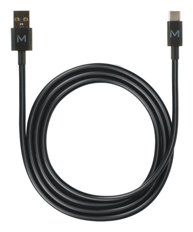 Mobilis 020013 kabel USB 1 m USB A USB C Czarny