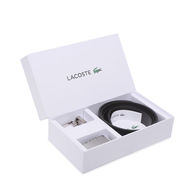 Pasek Męski Lacoste RC4060 Czarny