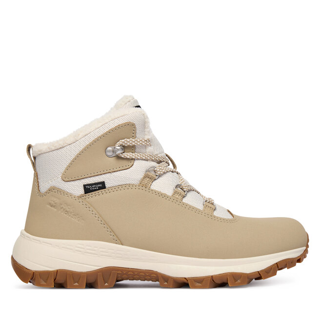 Trekkingi Jack Wolfskin Everquest Texapore Mid 4053581 Beżowy
