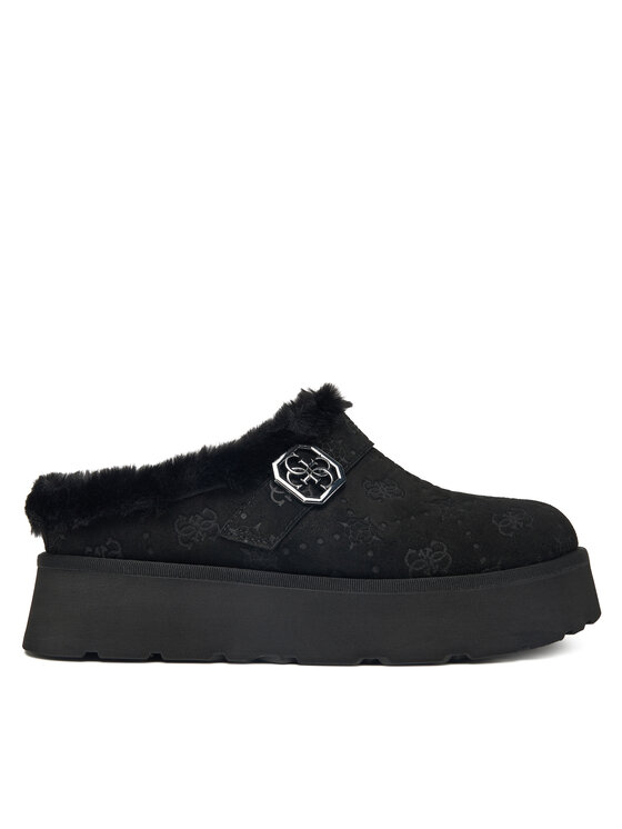 Guess Klapki FLFDOC ESU06 Czarny